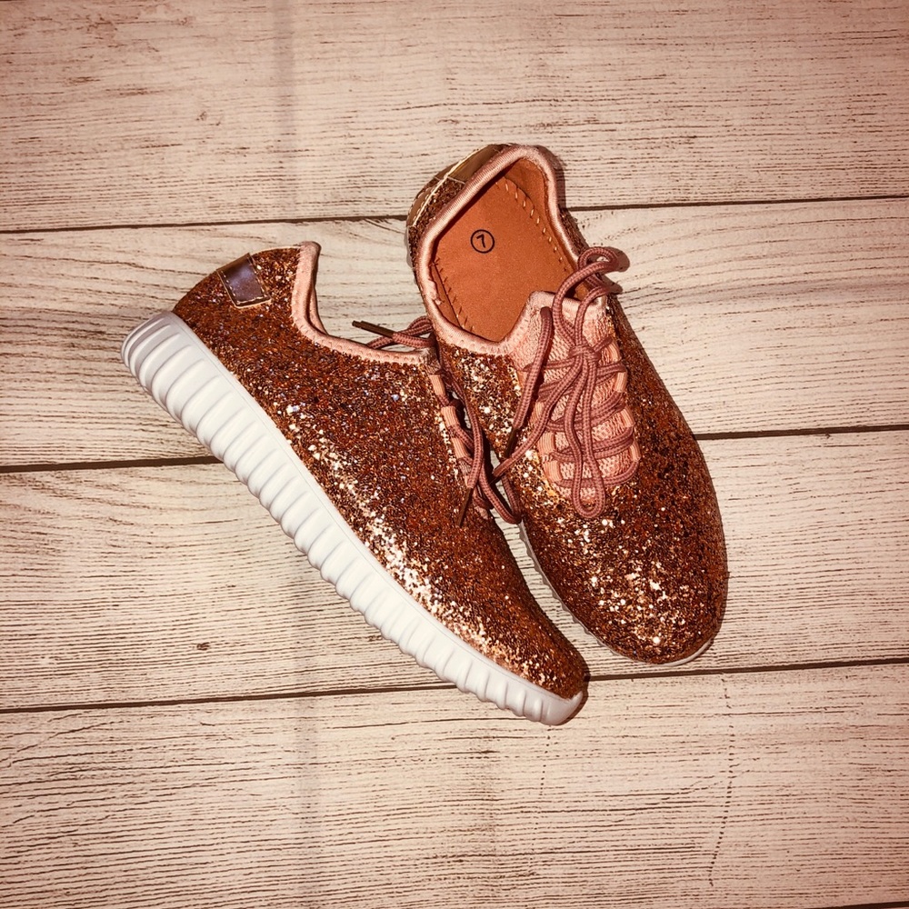 Sparkle shoes Rose Gold